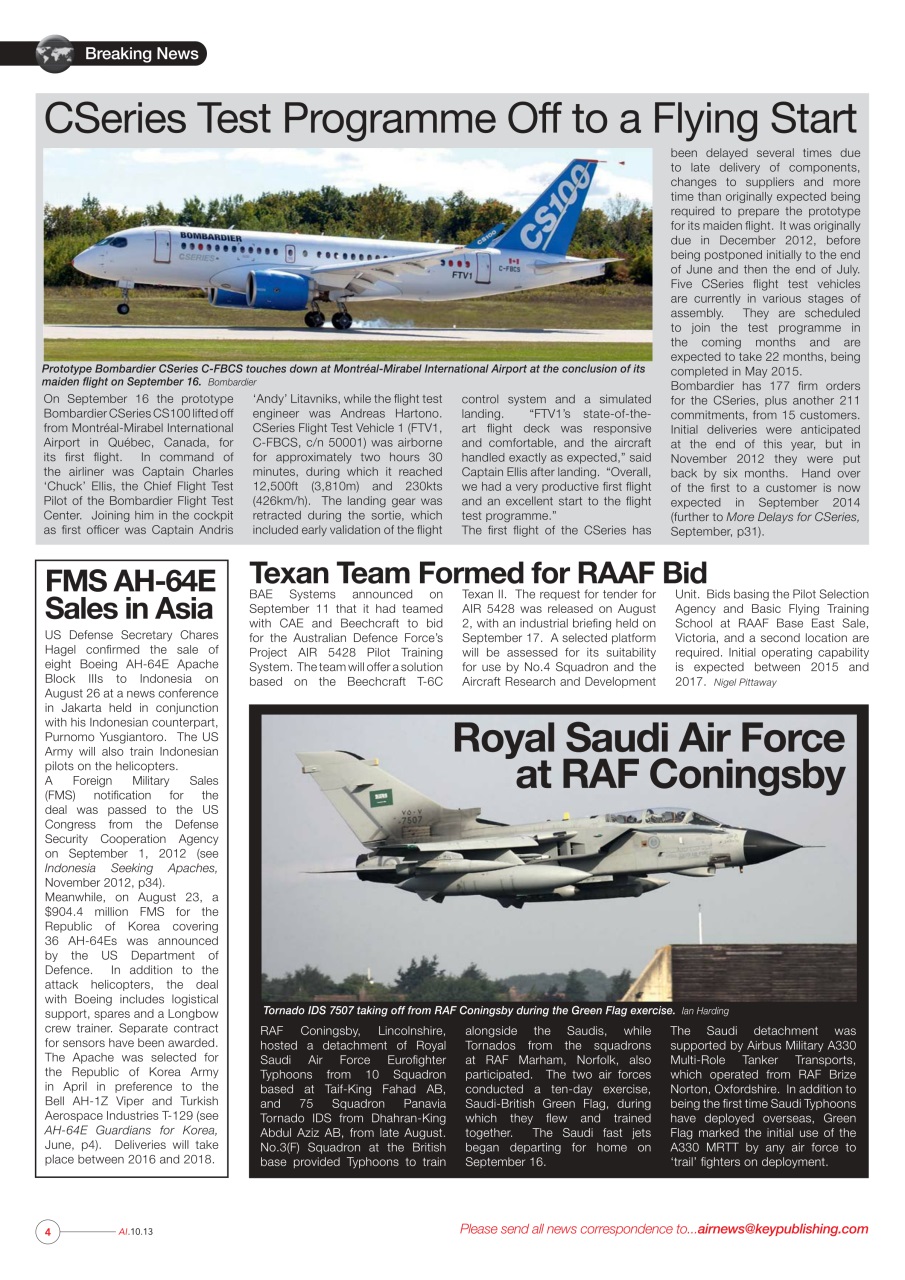 AIR International Preview Pages