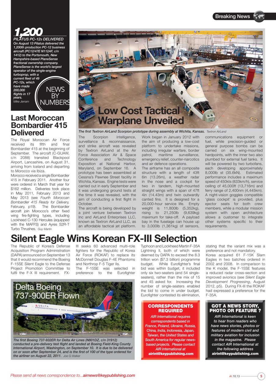 AIR International Preview Pages