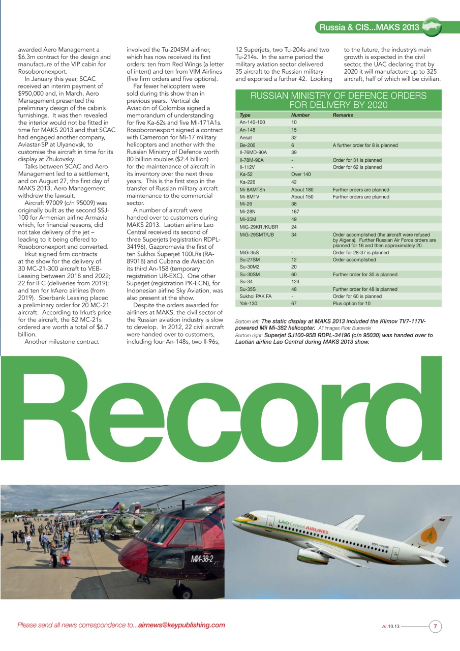 AIR International Preview Pages
