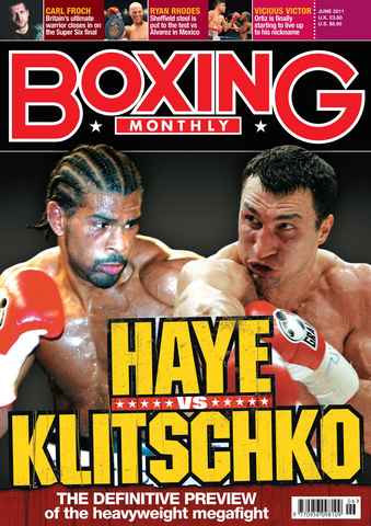 Boxing Monthly issue Boxing Monthly June 2011