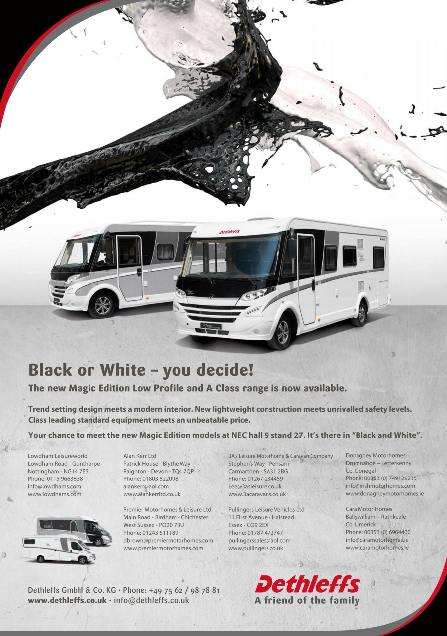 What Motorhome magazine Preview Pages