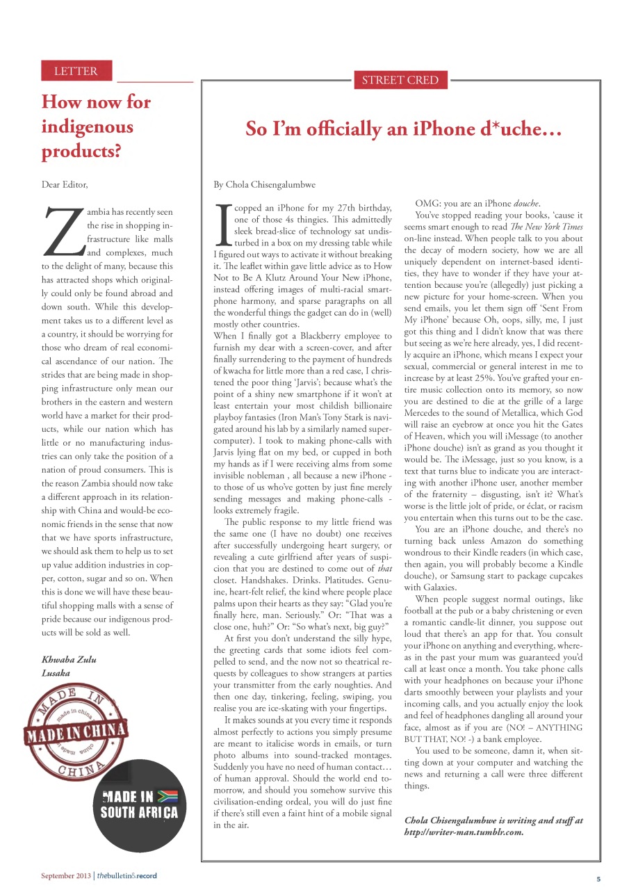 The Bulletin & Record Preview Pages