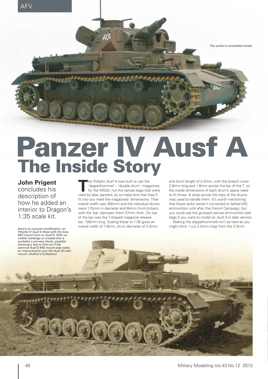Military Modelling International Magazine Preview Pages