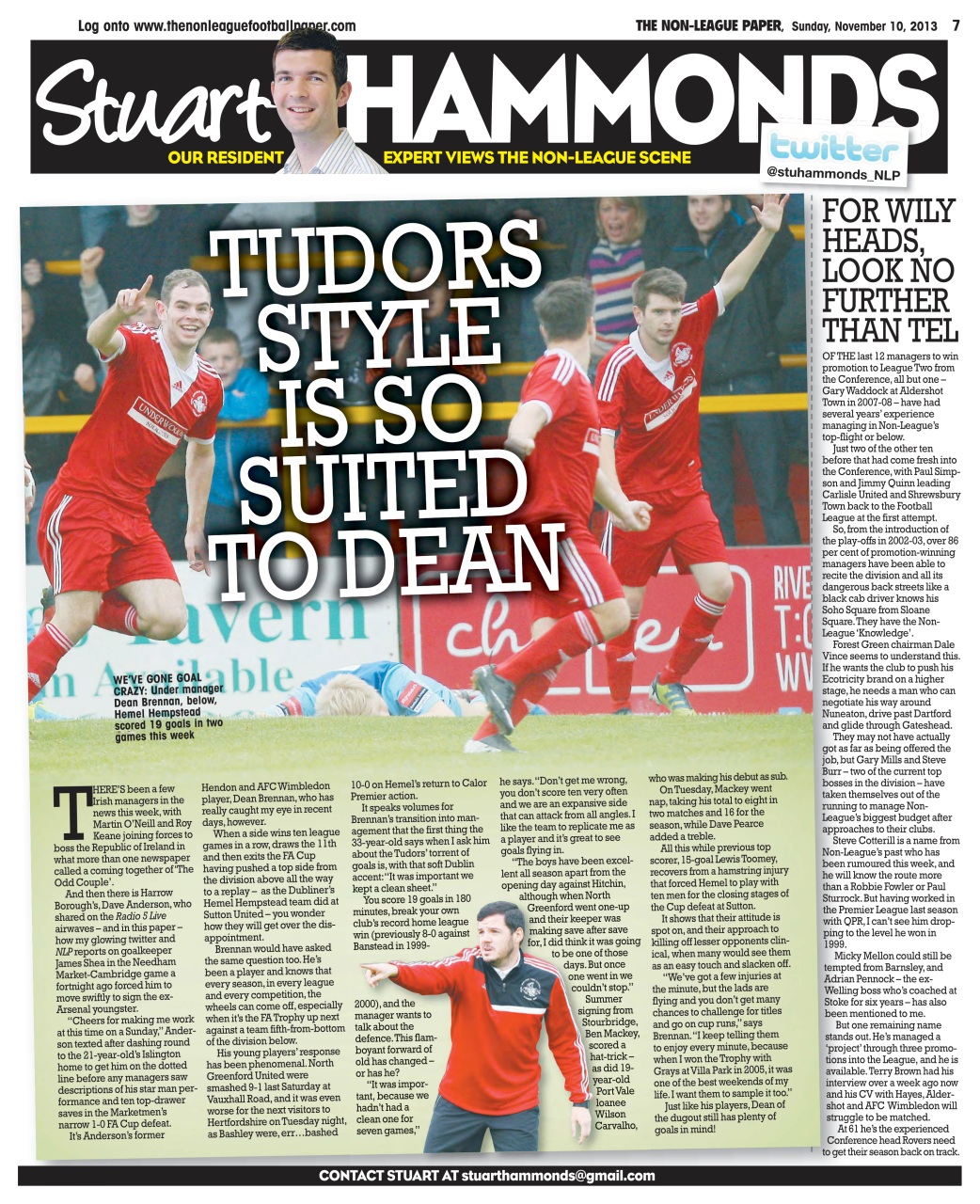 The Non-League Football Paper Preview Pages