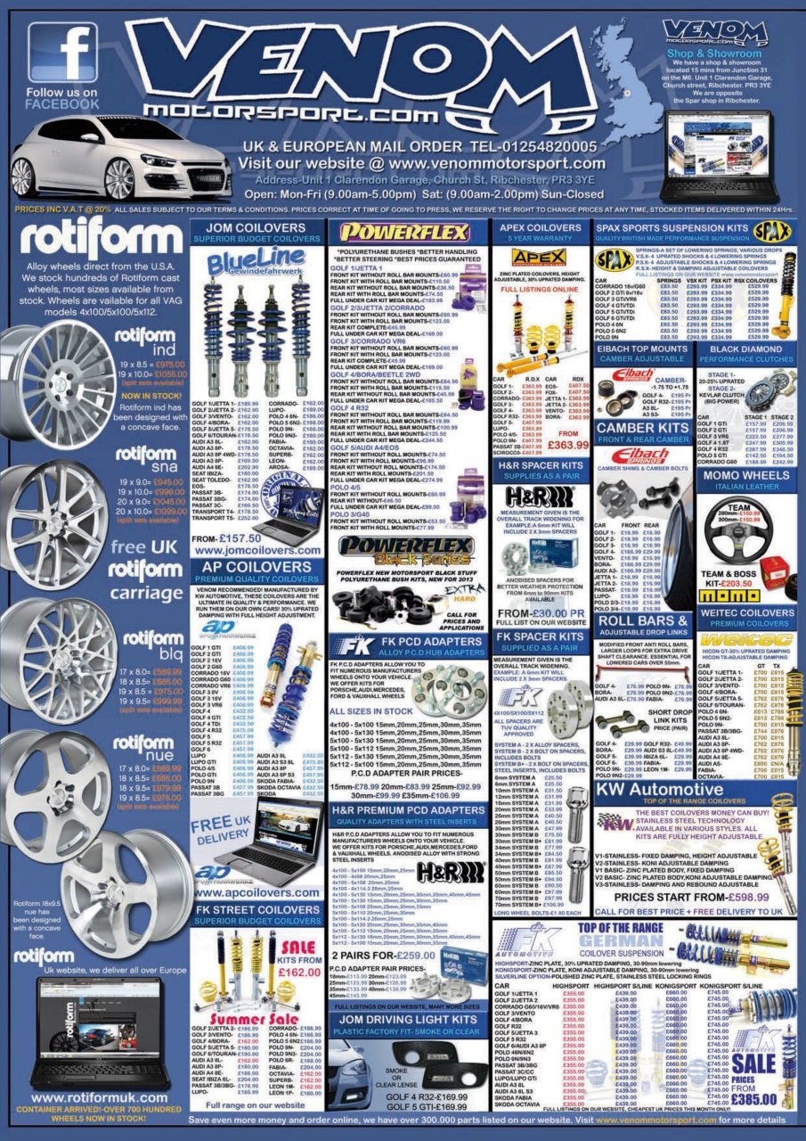 Performance VW Preview Pages