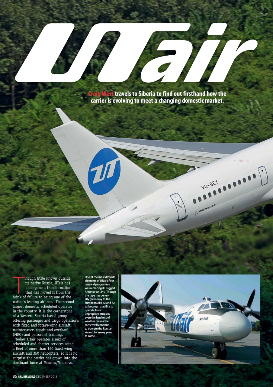 Airliner World Preview Pages