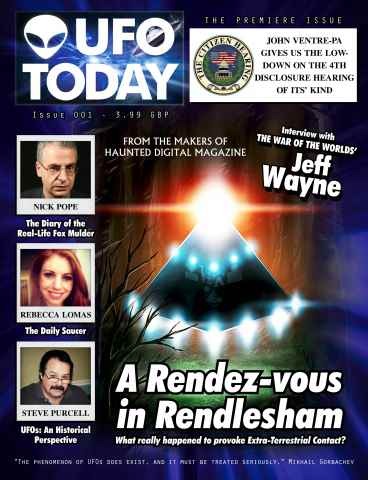 UFO Today Issue 1 issue UFO Today Issue 1