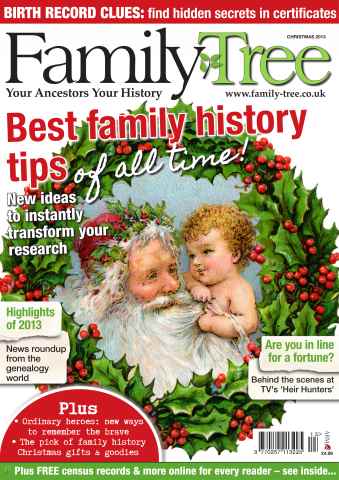 Family Tree issue Family Tree Christmas 2013