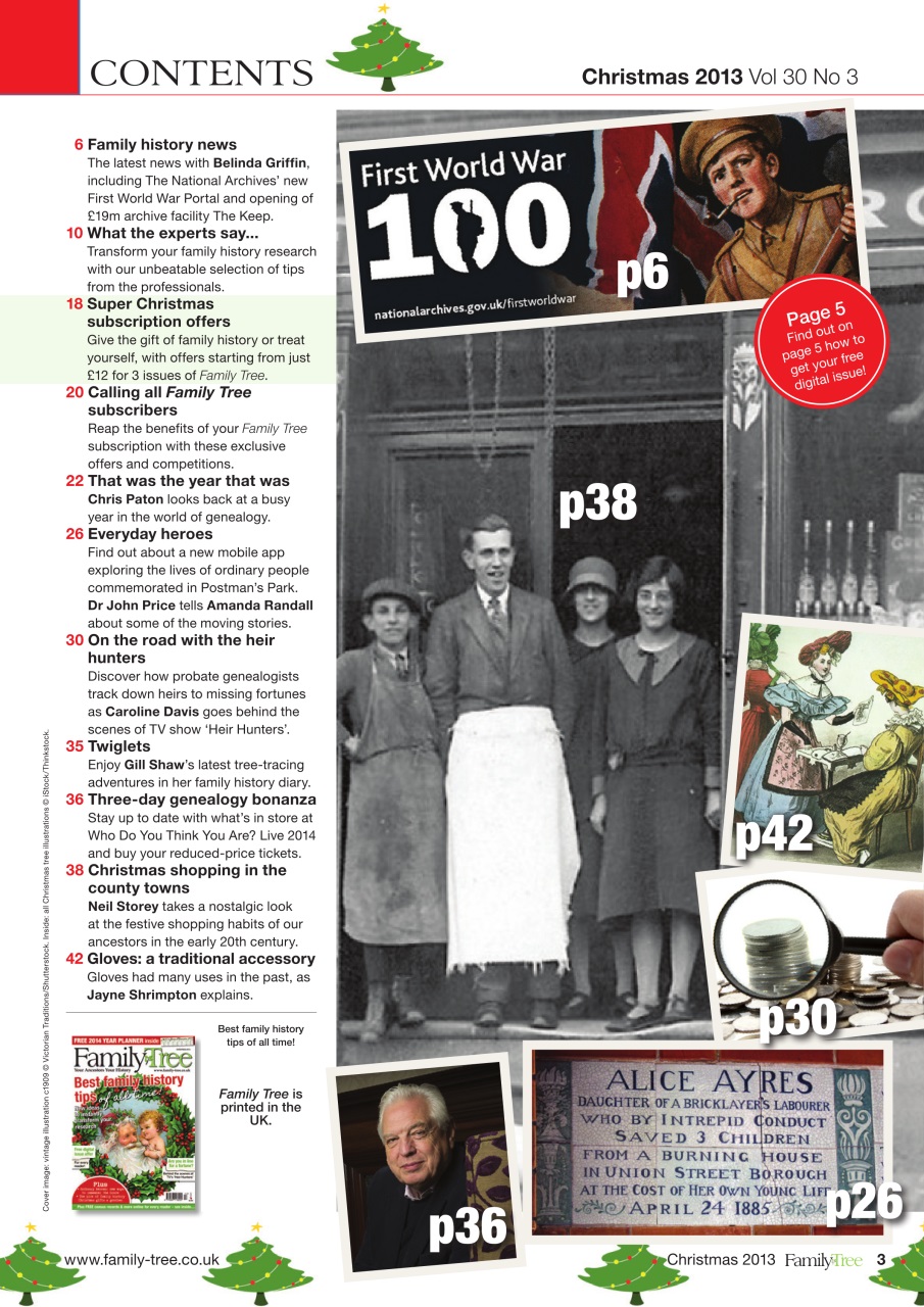 Family Tree Preview Pages