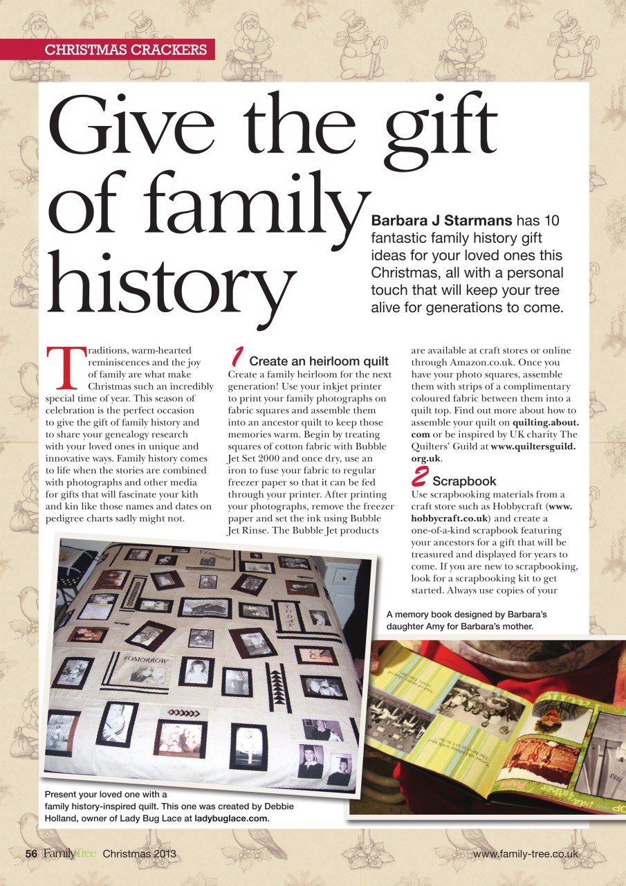 Family Tree Preview Pages