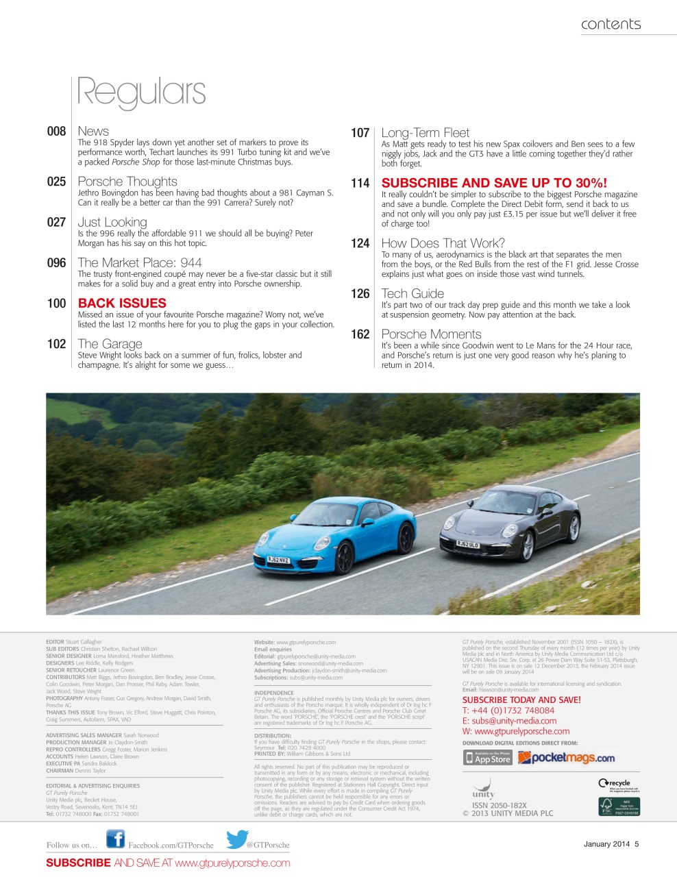 GT Porsche Preview Pages