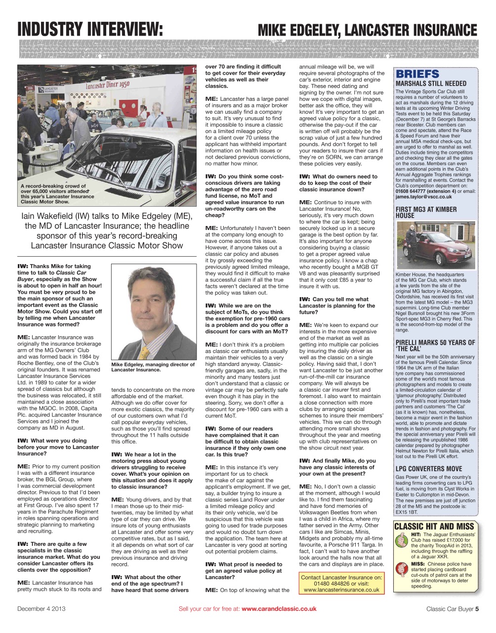 Classic Car Buyer Preview Pages