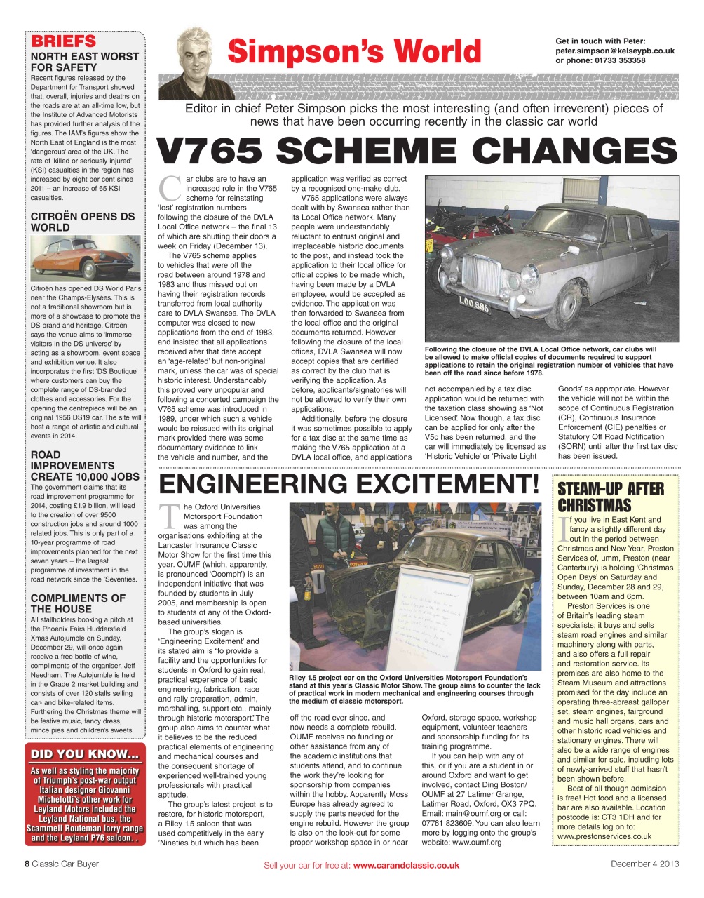Classic Car Buyer Preview Pages