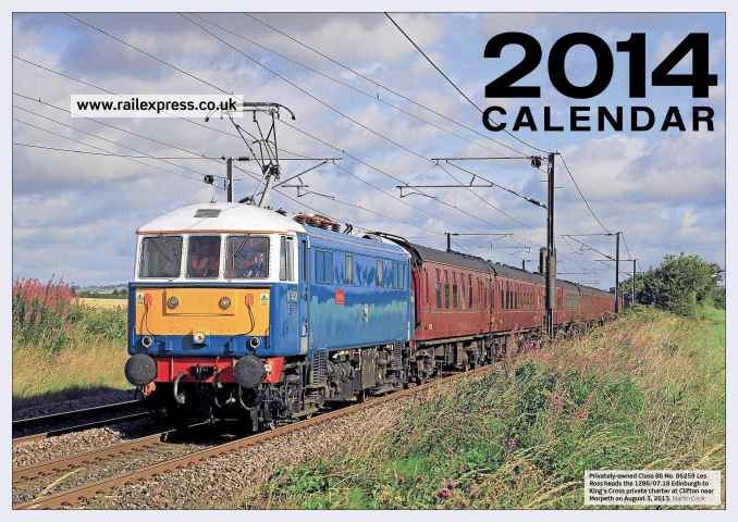 Rail Express issue Rail Express Calendar 2014