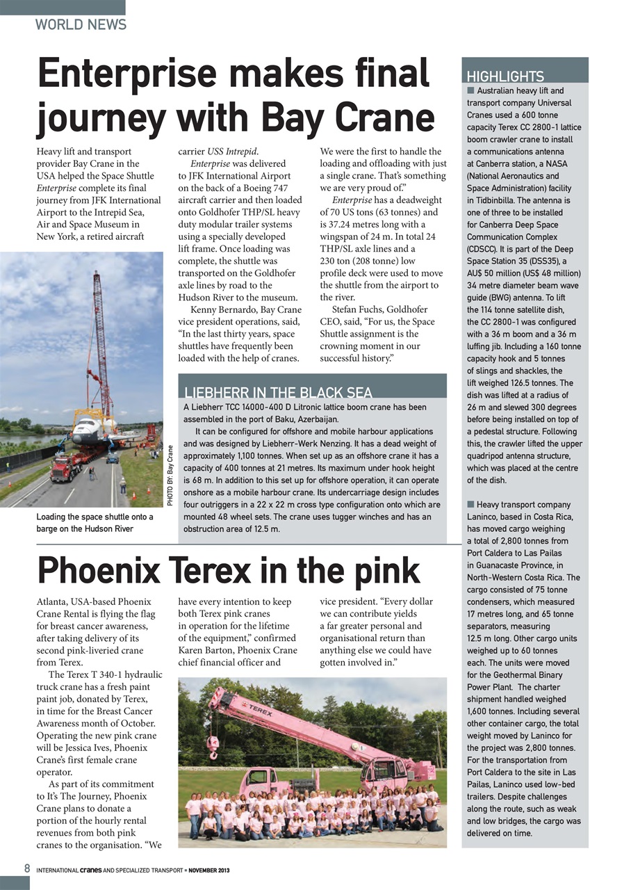 Int. Cranes and Specialized Transp Preview Pages