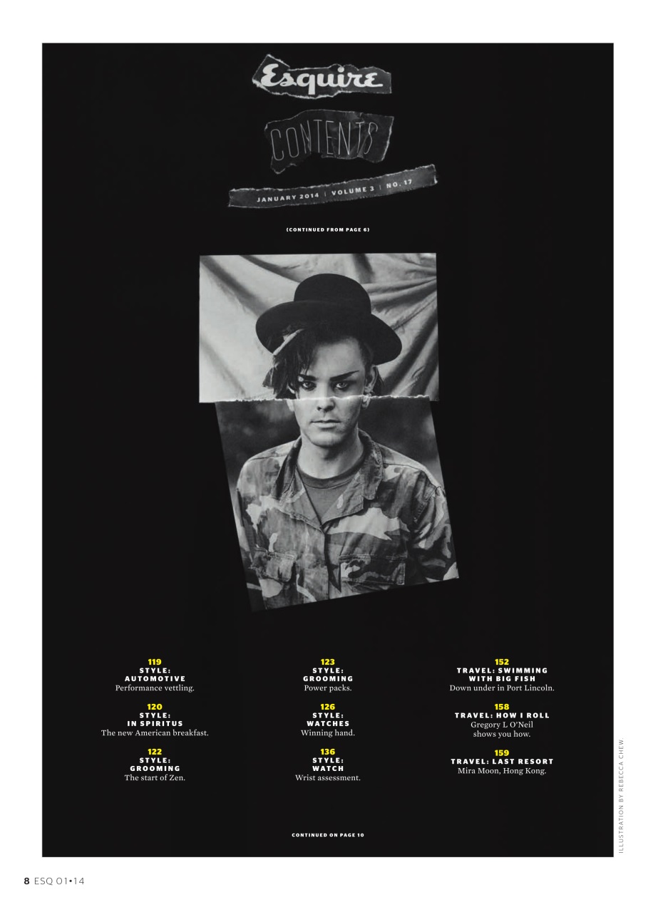 Esquire Singapore Preview Pages