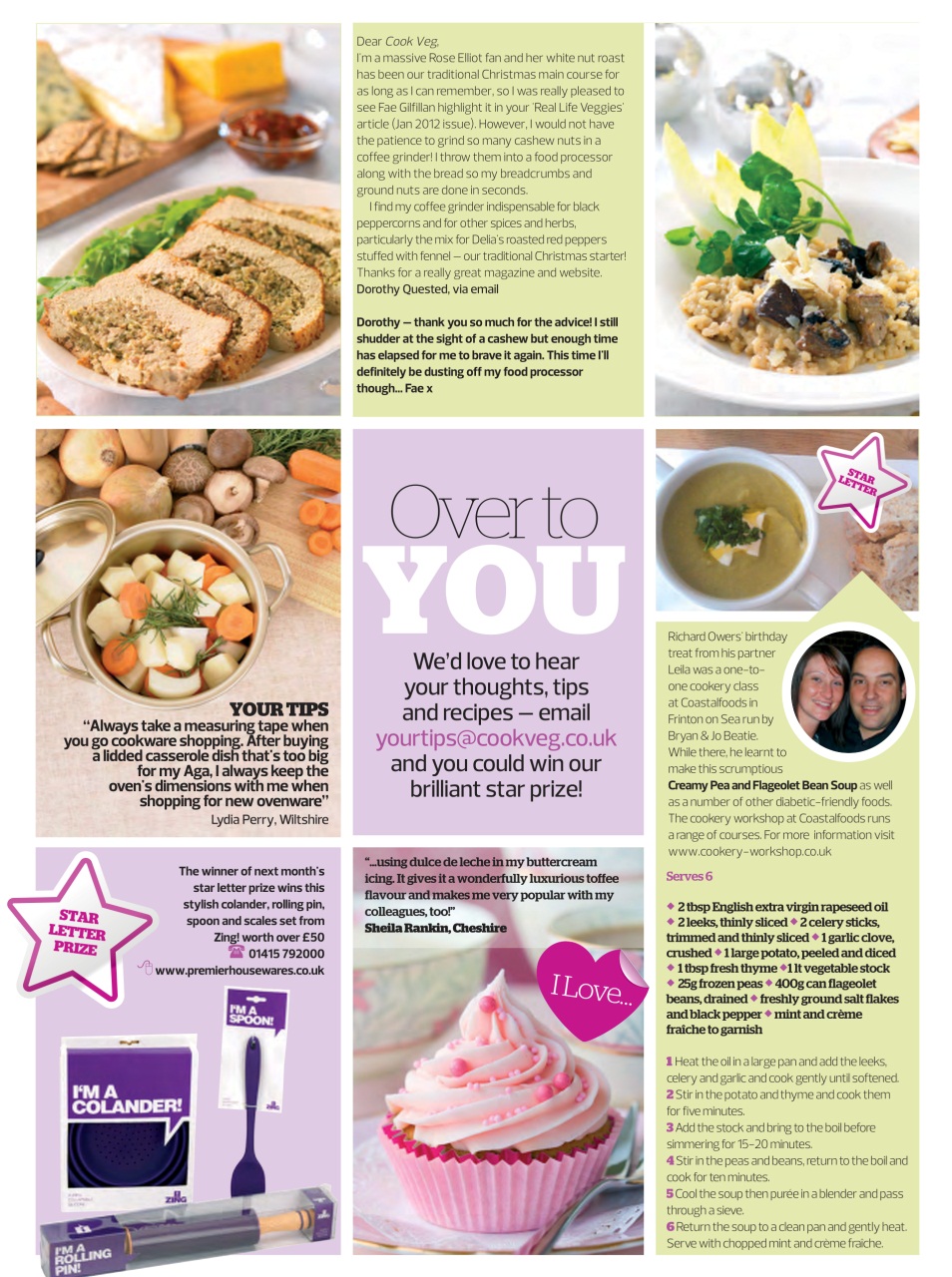 Veggie Magazine Preview Pages