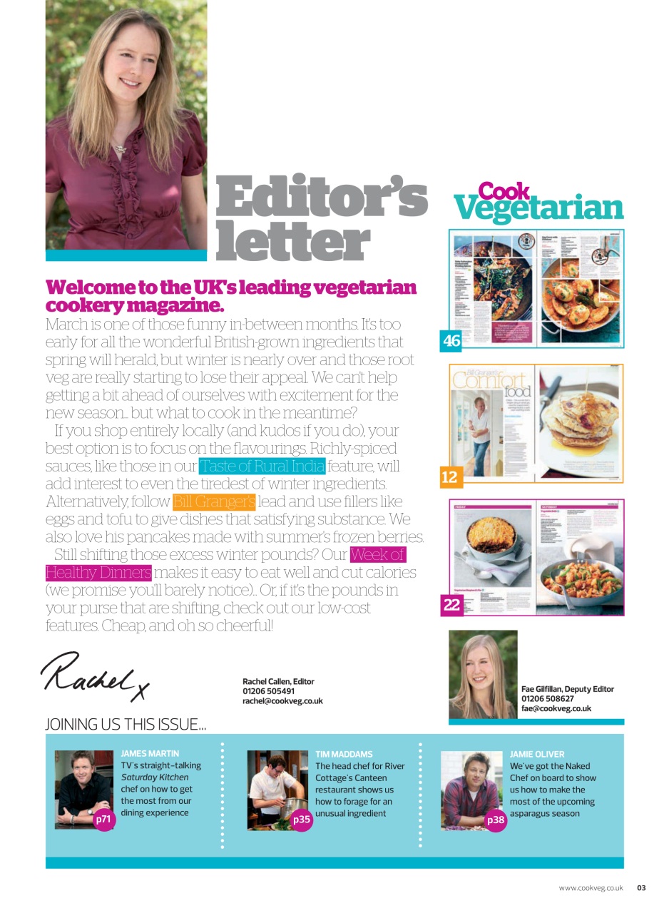 Veggie Magazine Preview Pages