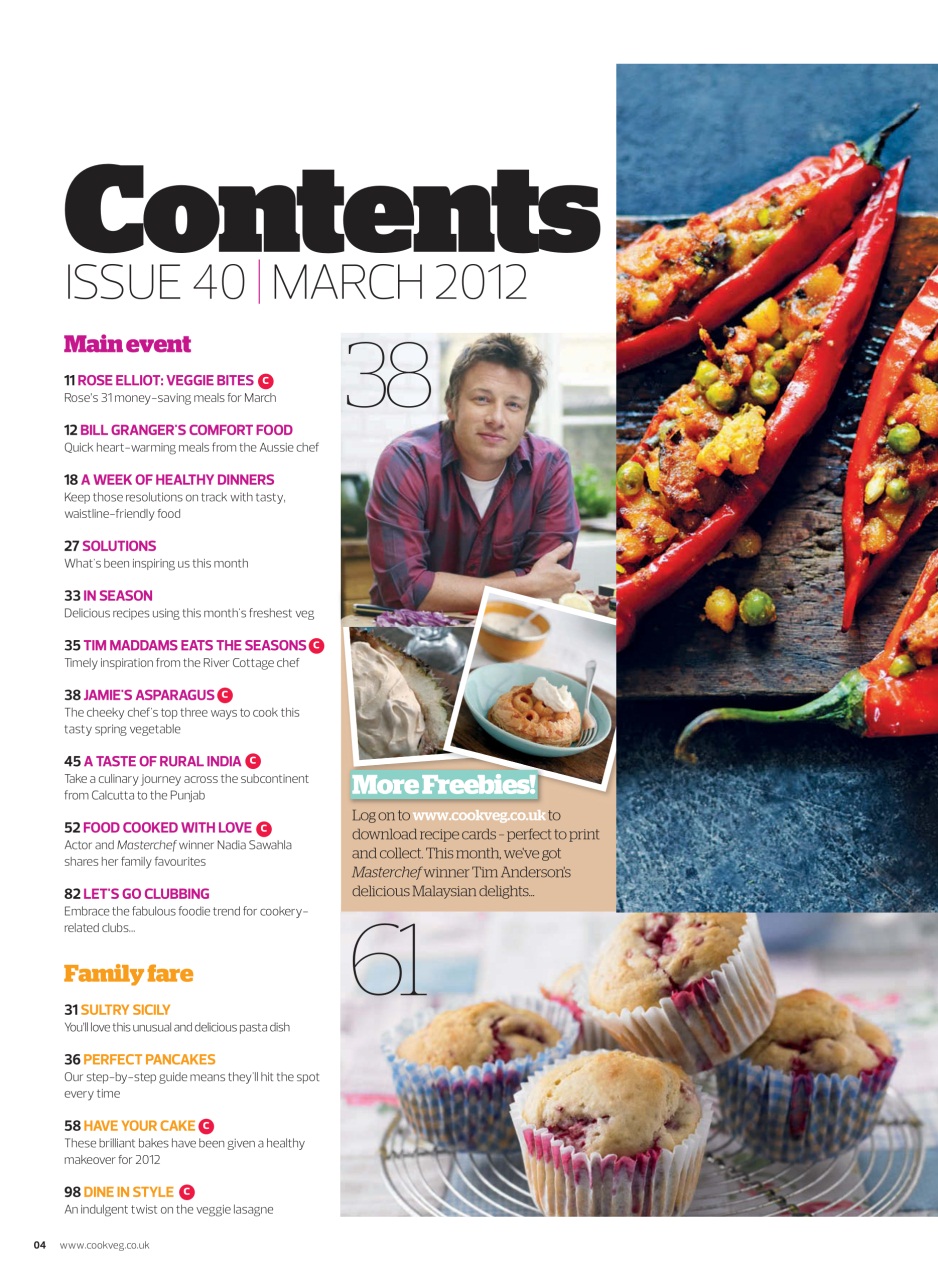 Veggie Magazine Preview Pages