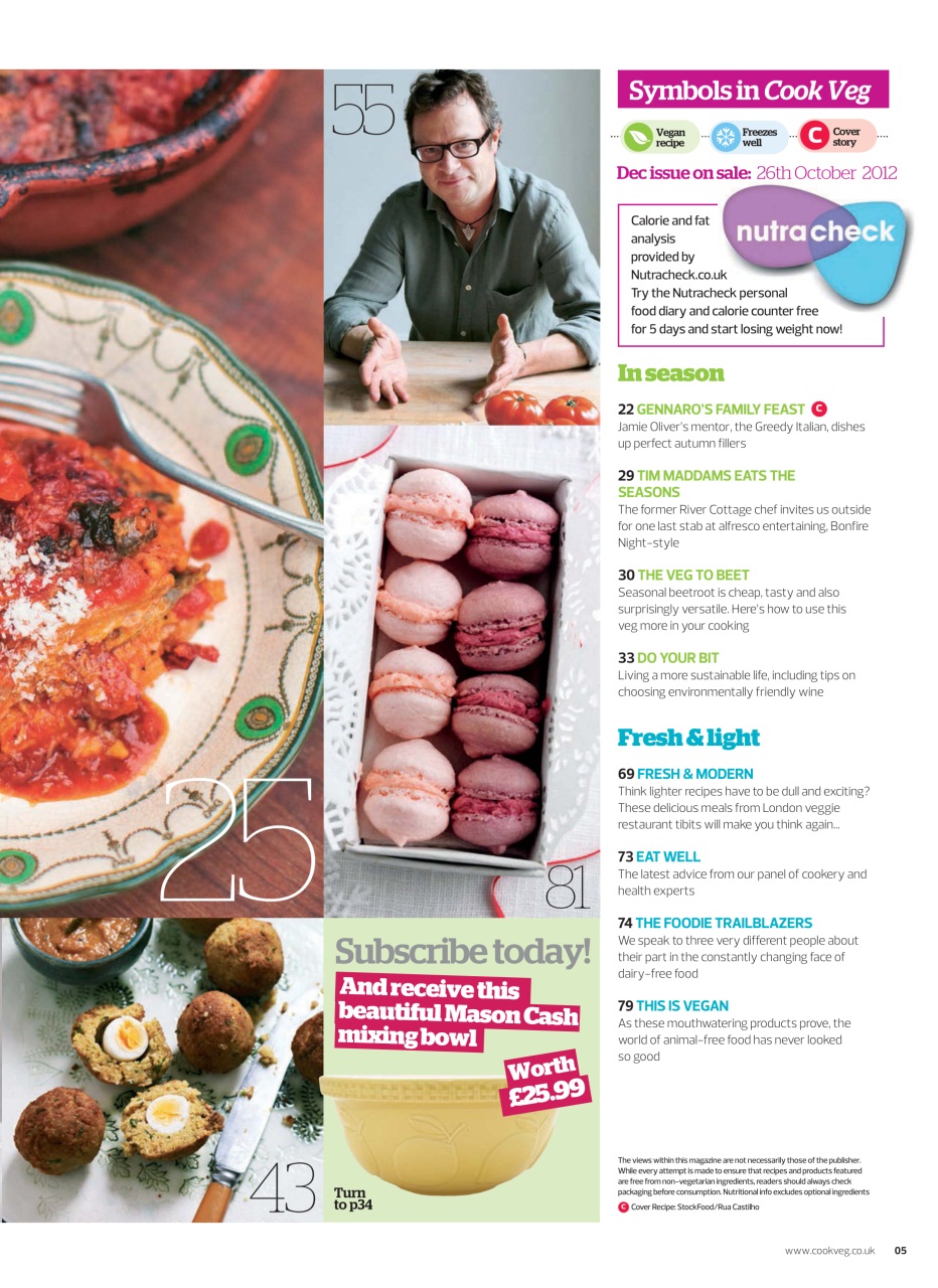 Veggie Magazine Preview Pages