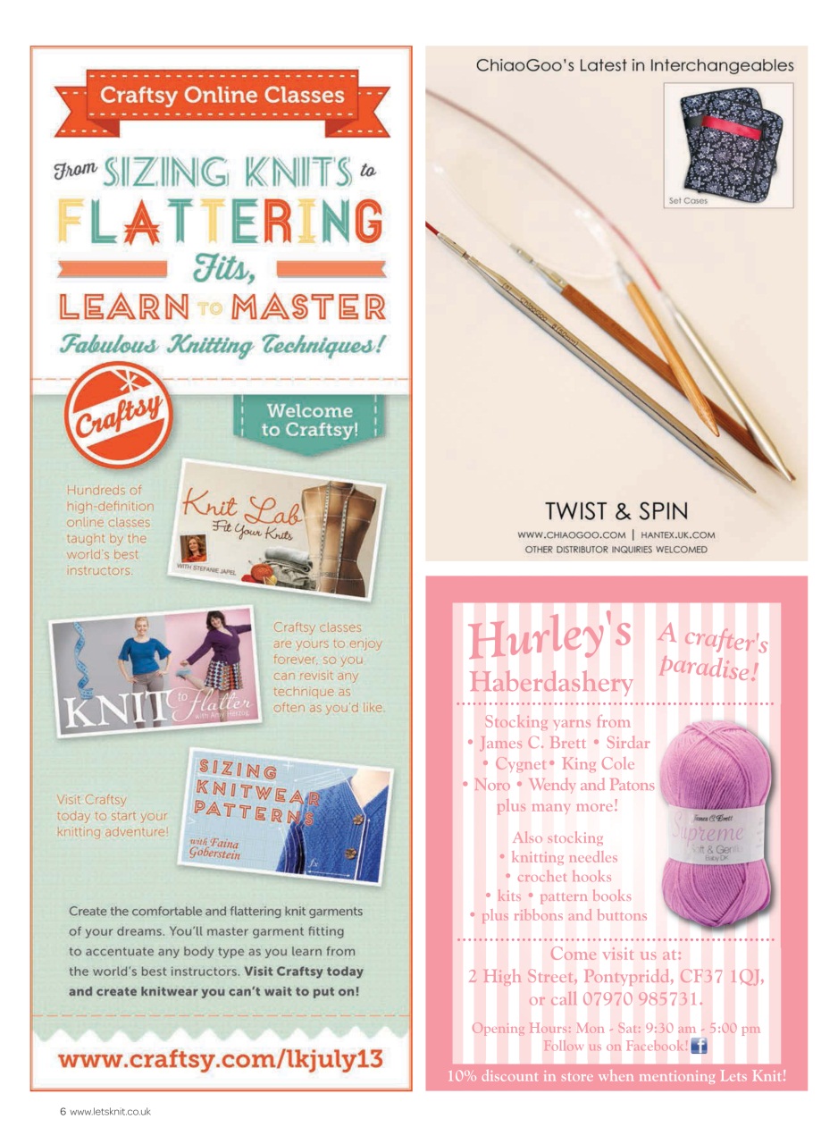 Let's Knit Preview Pages