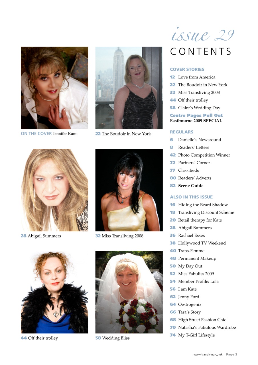 Transliving Magazine Preview Pages