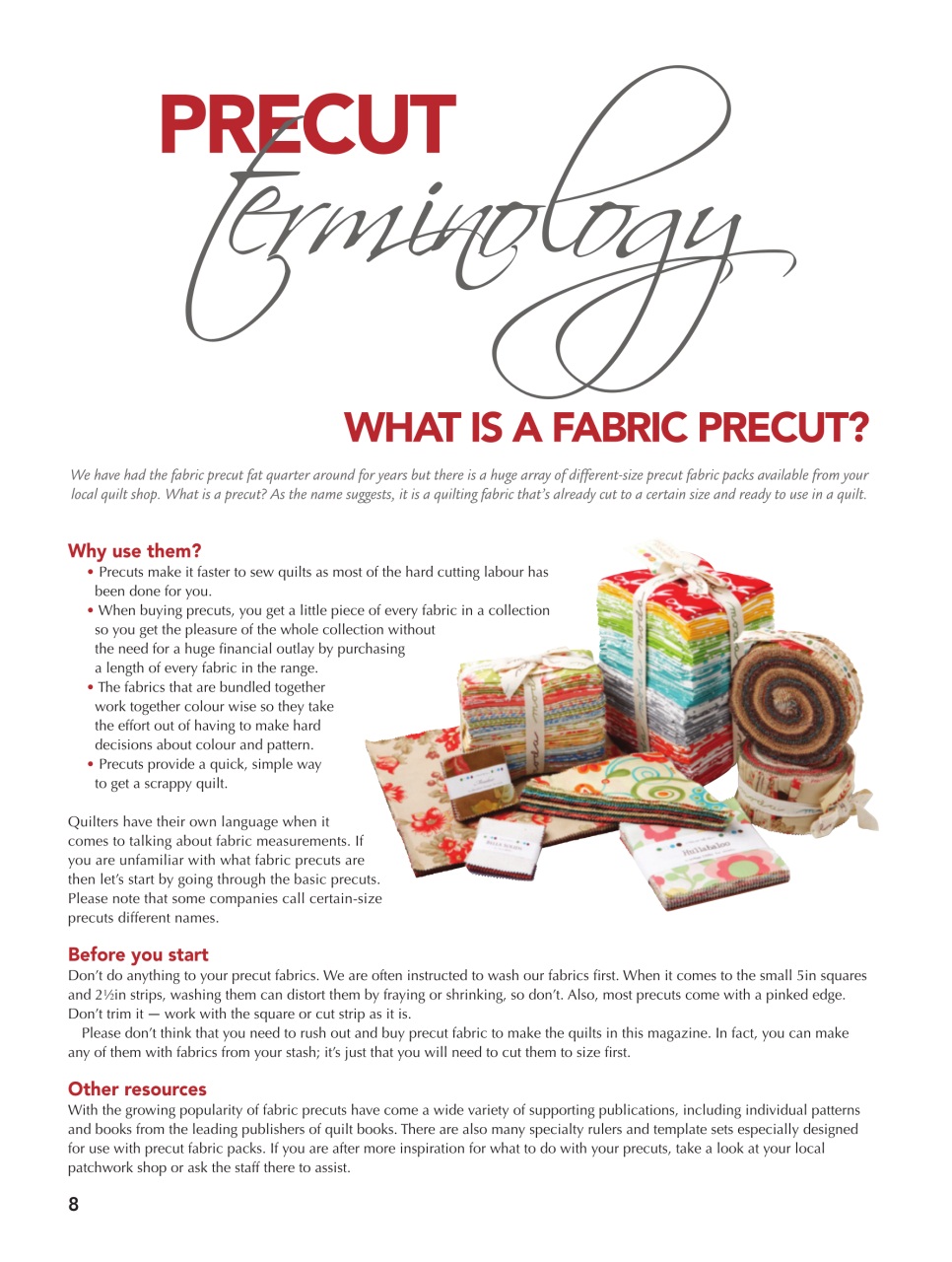 Quilters Companion Preview Pages