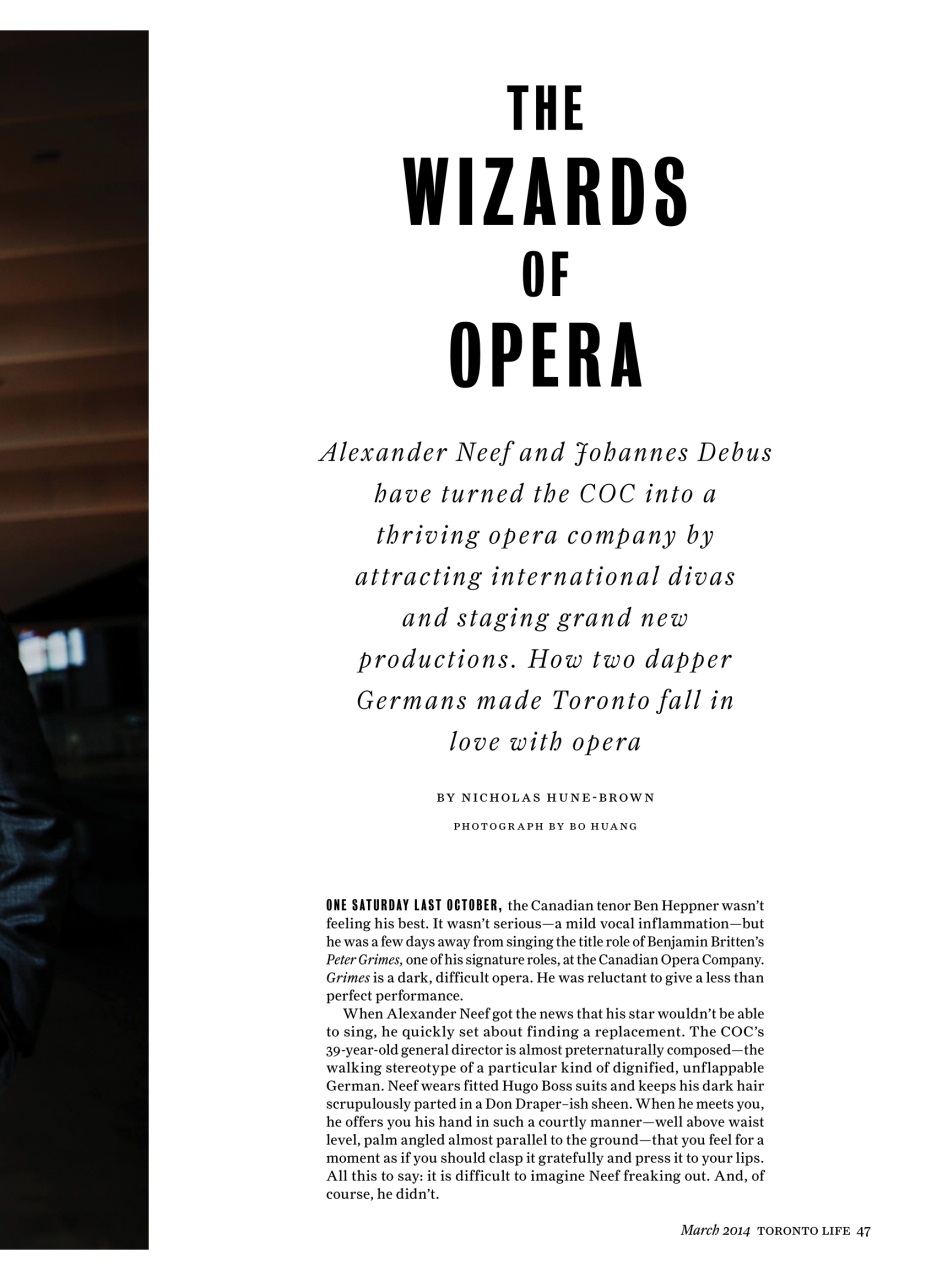 Toronto Life Preview Pages