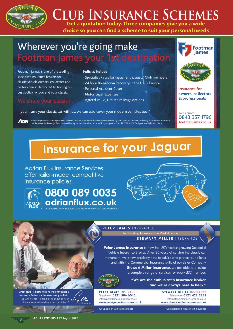 Jaguar Enthusiast Preview Pages