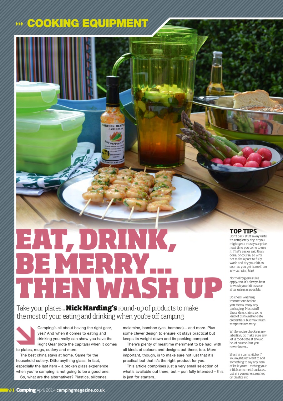 Camping Preview Pages