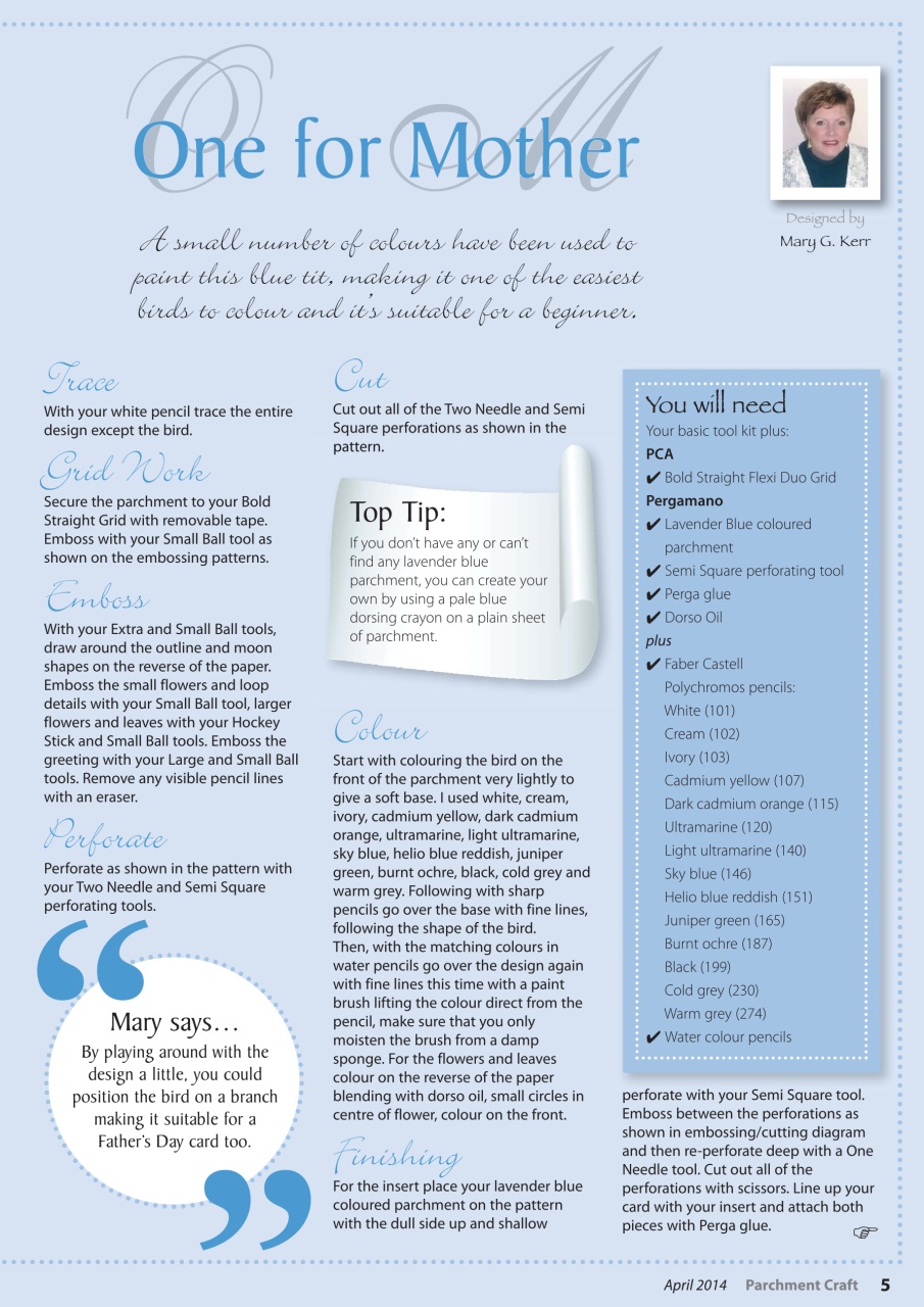 Parchment Craft Preview Pages