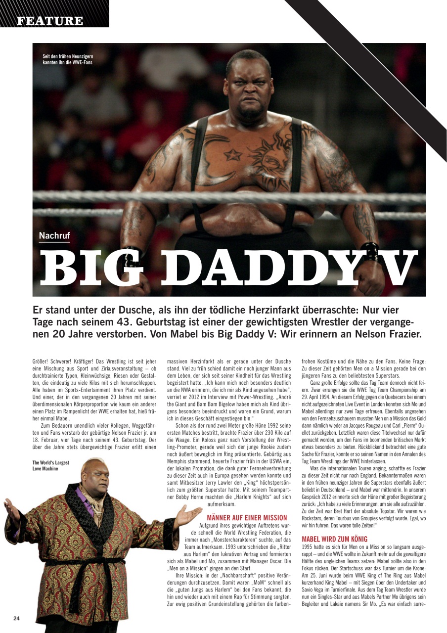 Power-Wrestling Preview Pages