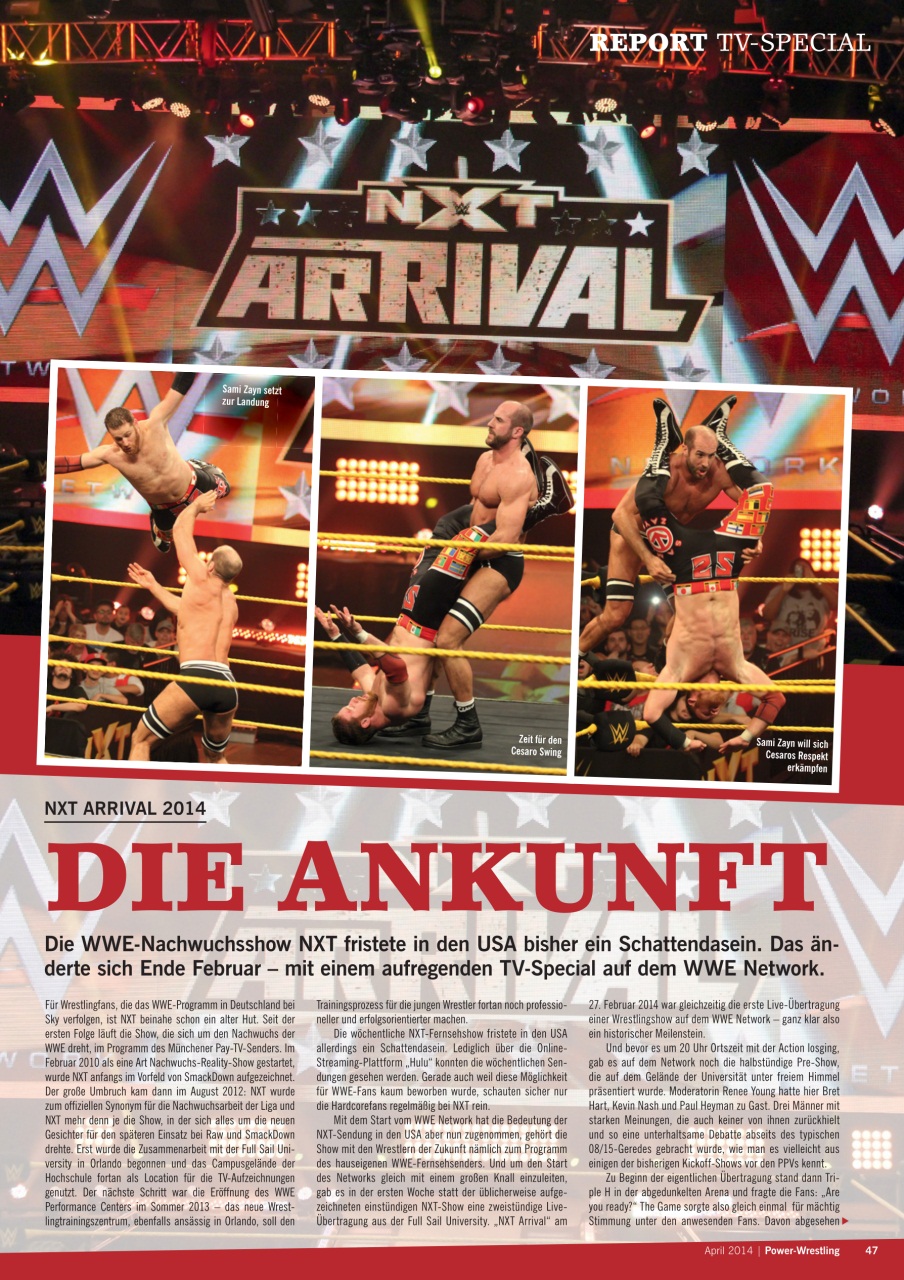 Power-Wrestling Preview Pages
