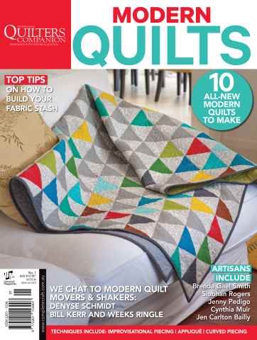 Modern Quilts #1 issue Modern Quilts #1