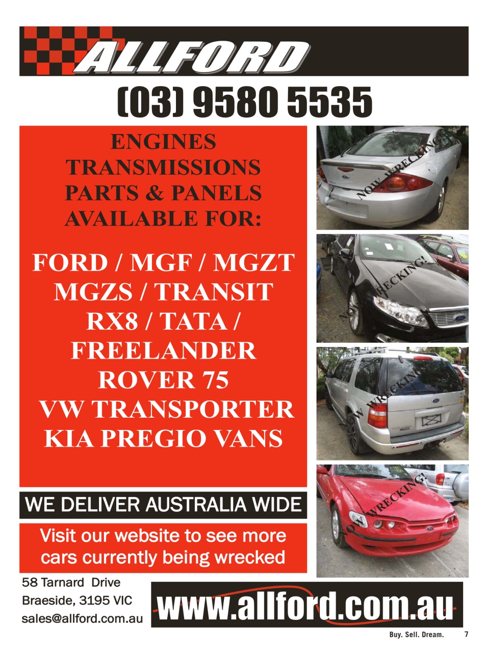 JUST PARTS Preview Pages