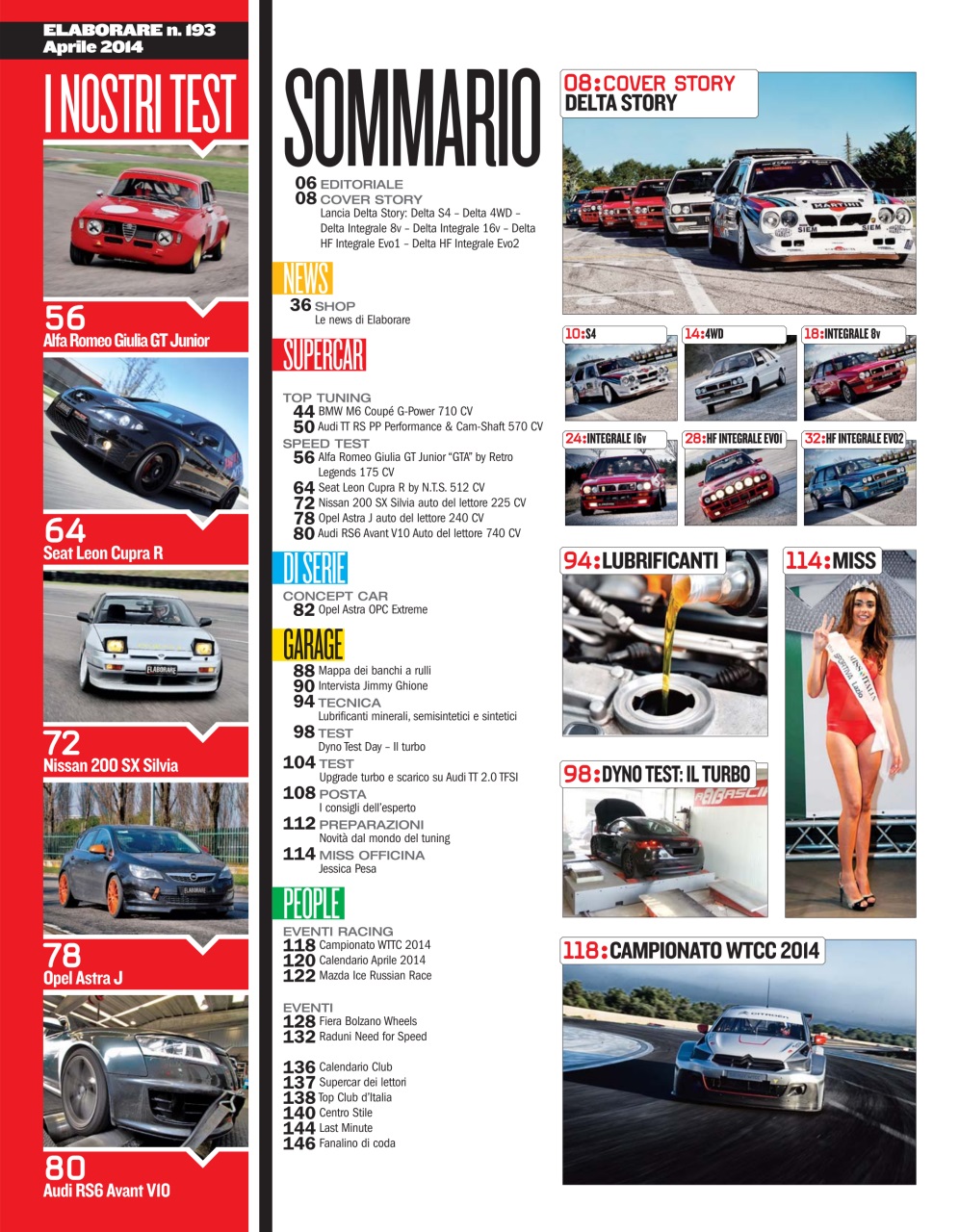 Elaborare GT Tuning Preview Pages