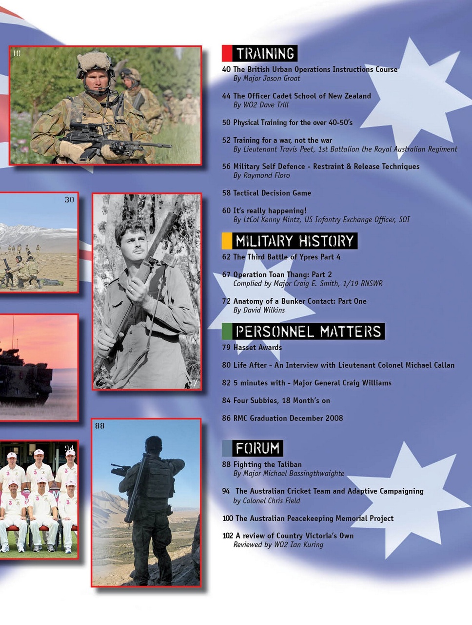 Australian Infantry Magazine Preview Pages