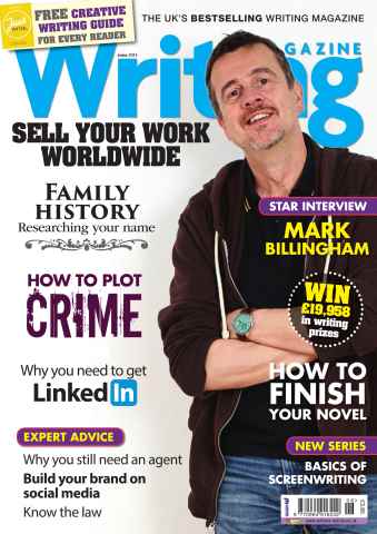 Writing Magazine issue June 2014