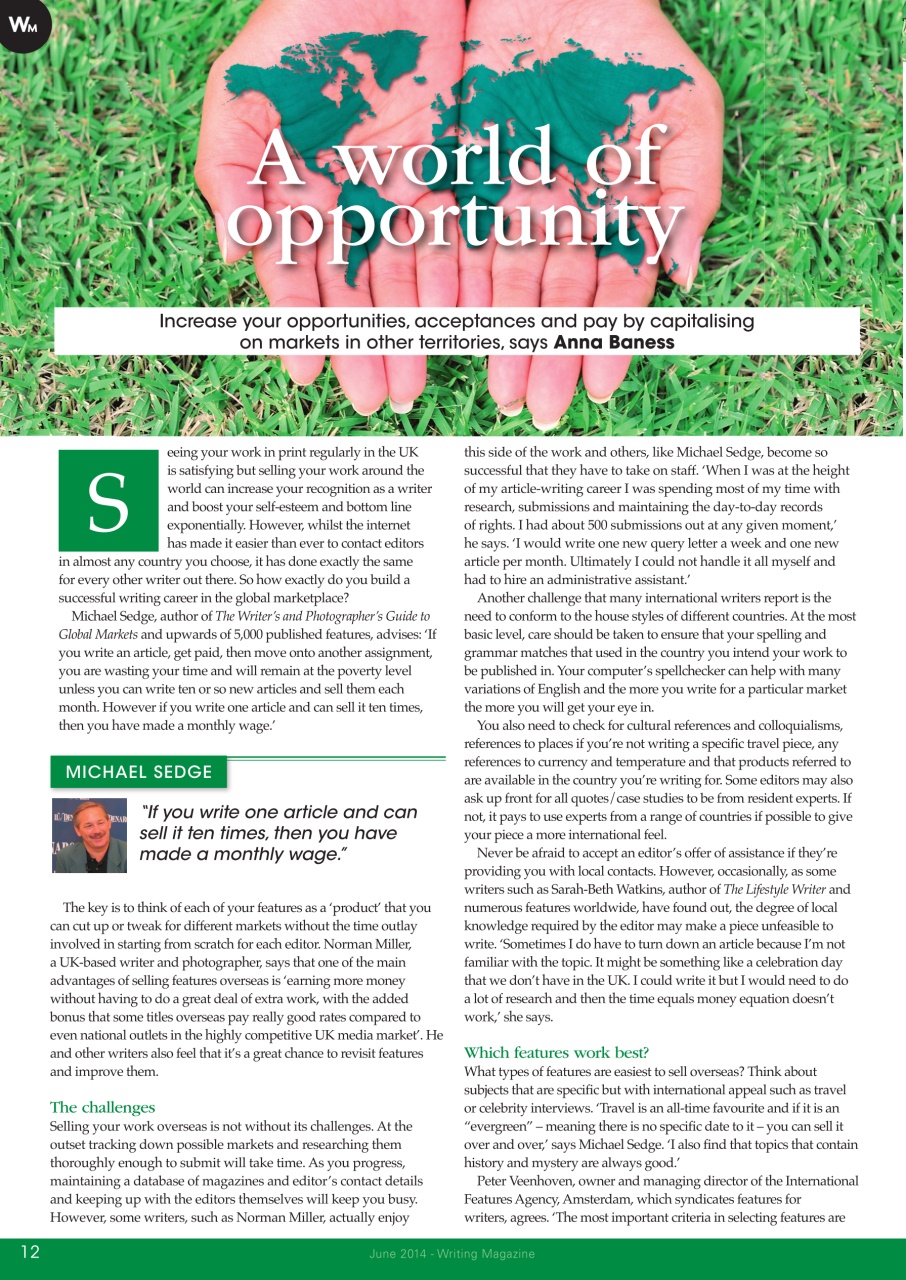 Writing Magazine Preview Pages