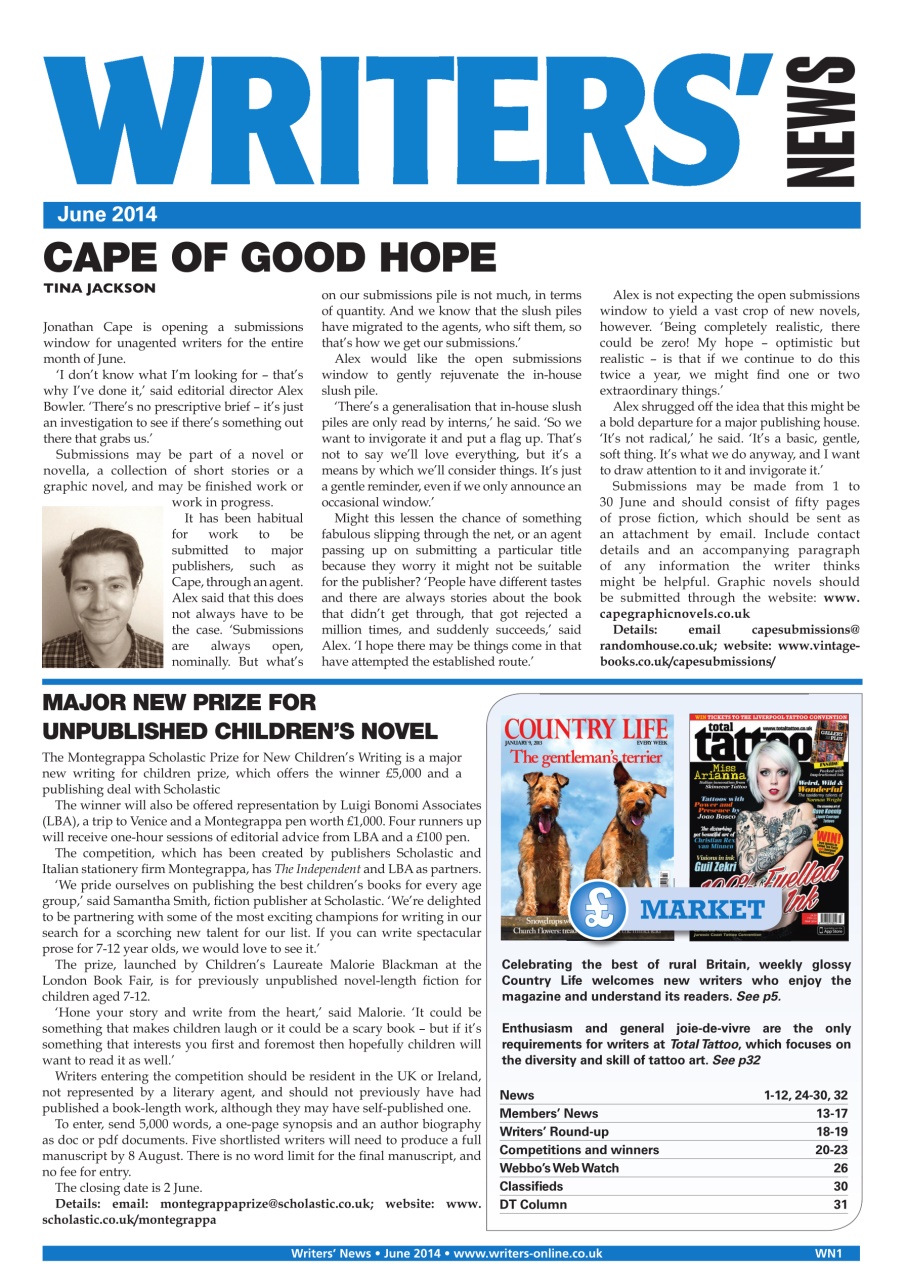 Writing Magazine Preview Pages