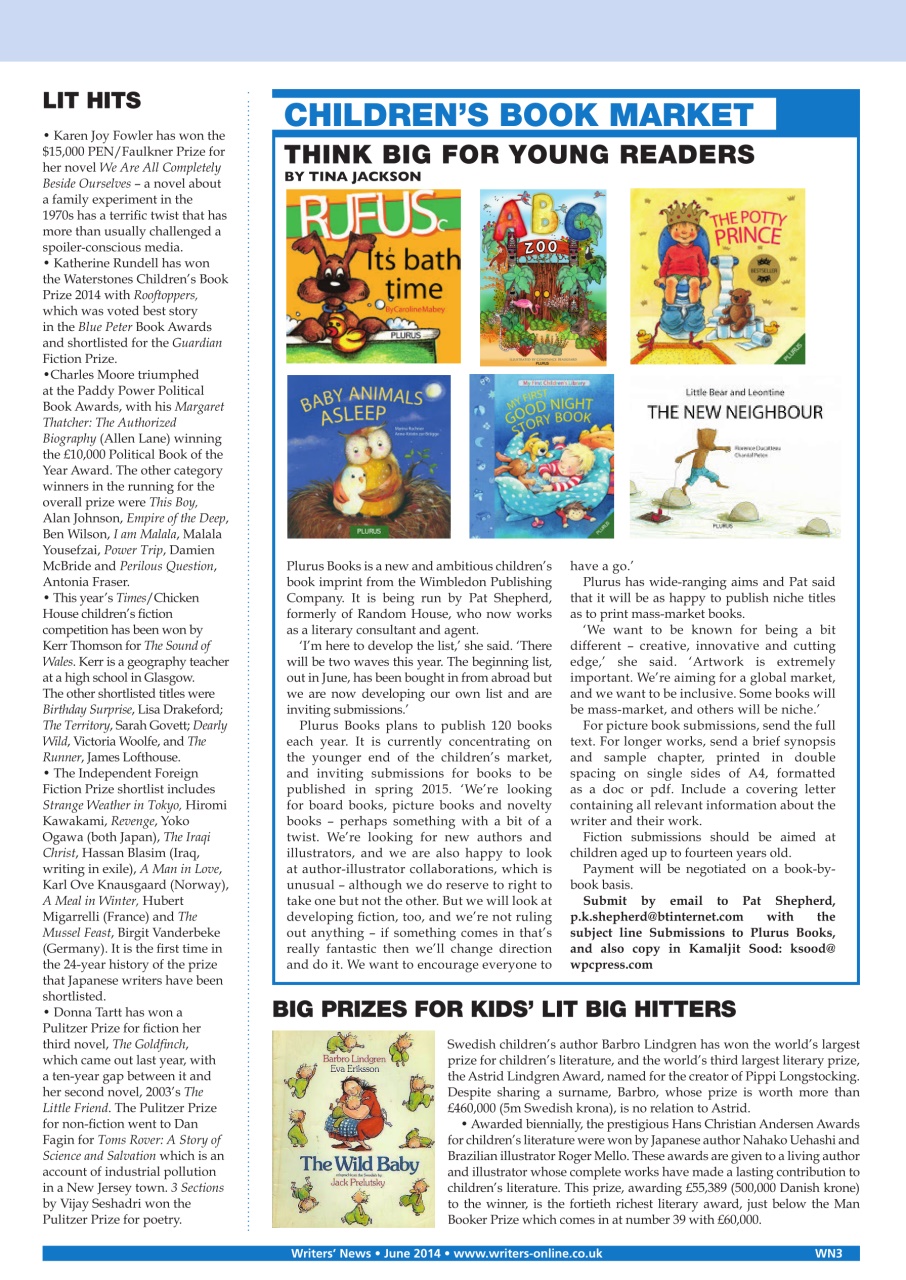 Writing Magazine Preview Pages