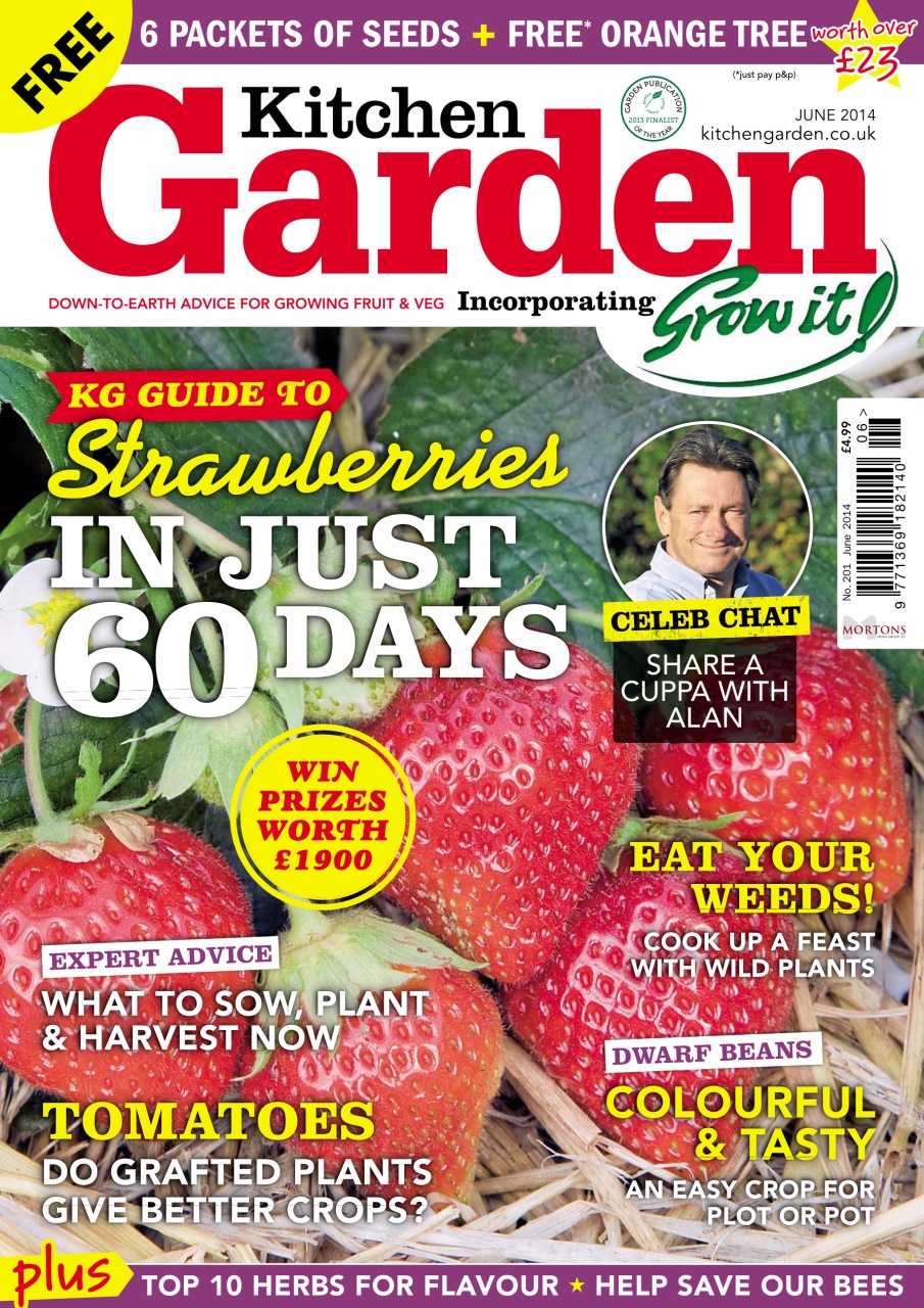 Kitchen Garden Magazine Preview Pages