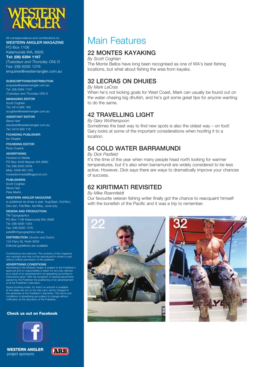 Western Angler Preview Pages