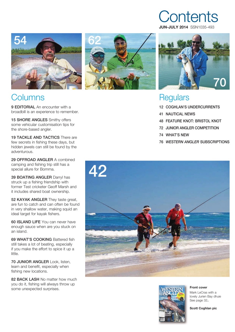 Western Angler Preview Pages