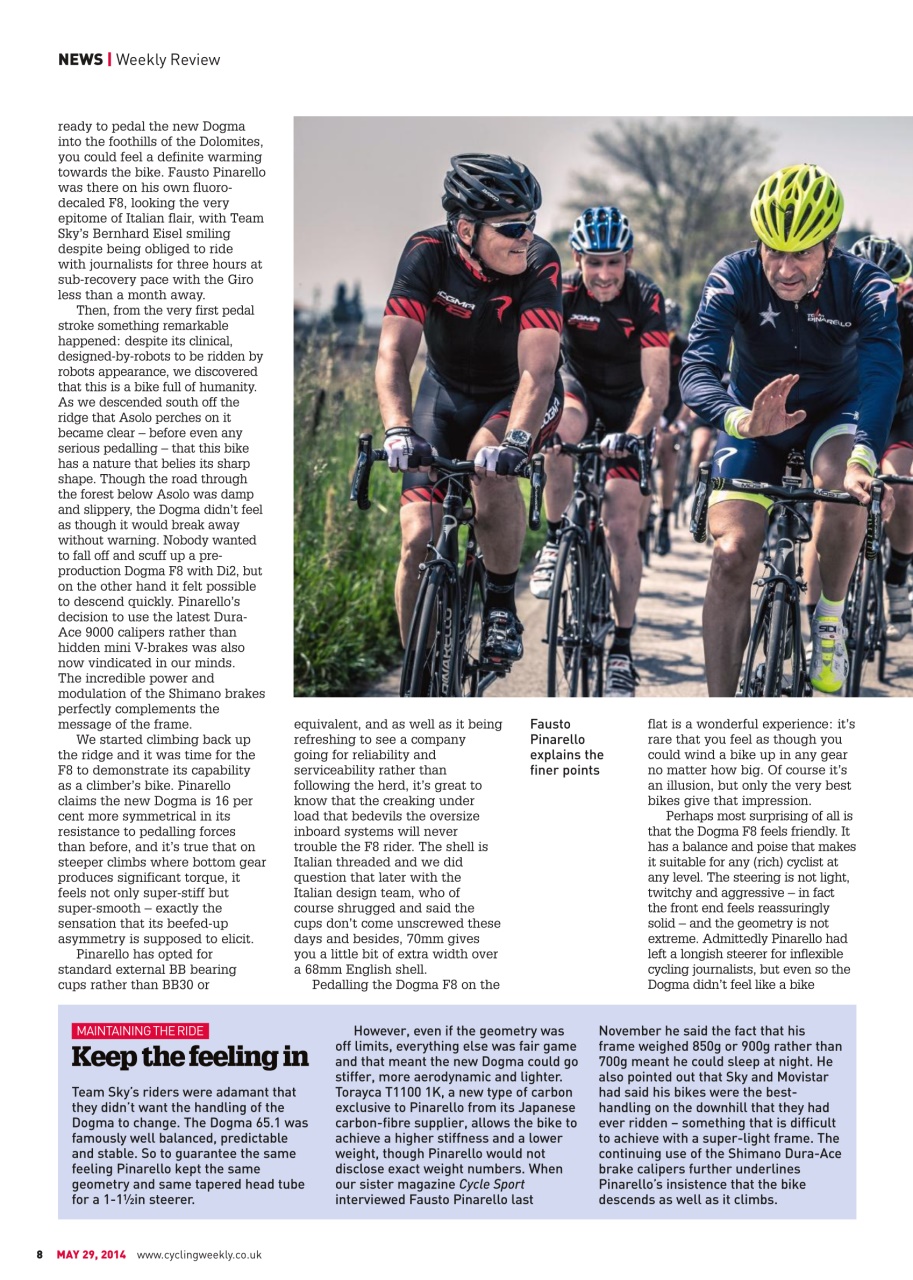 Cycling Weekly Preview Pages