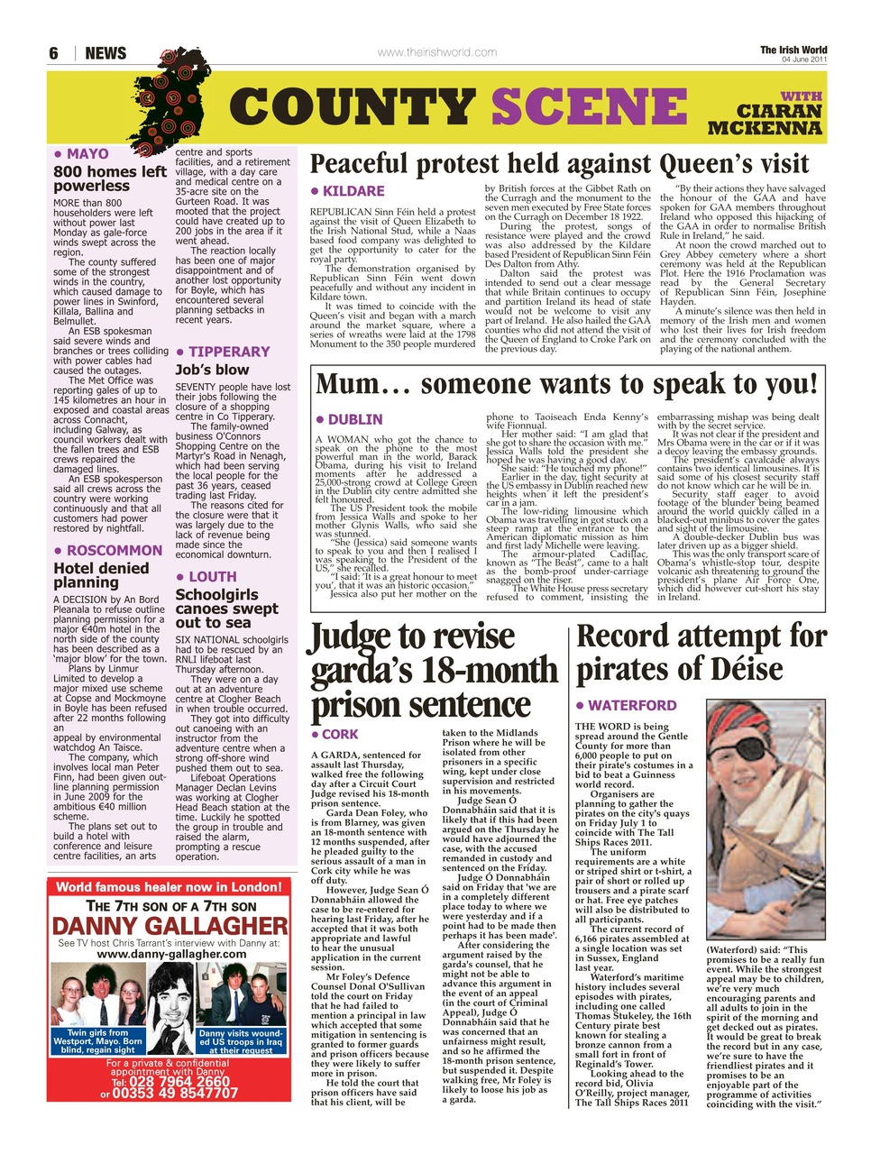 Irish World Preview Pages