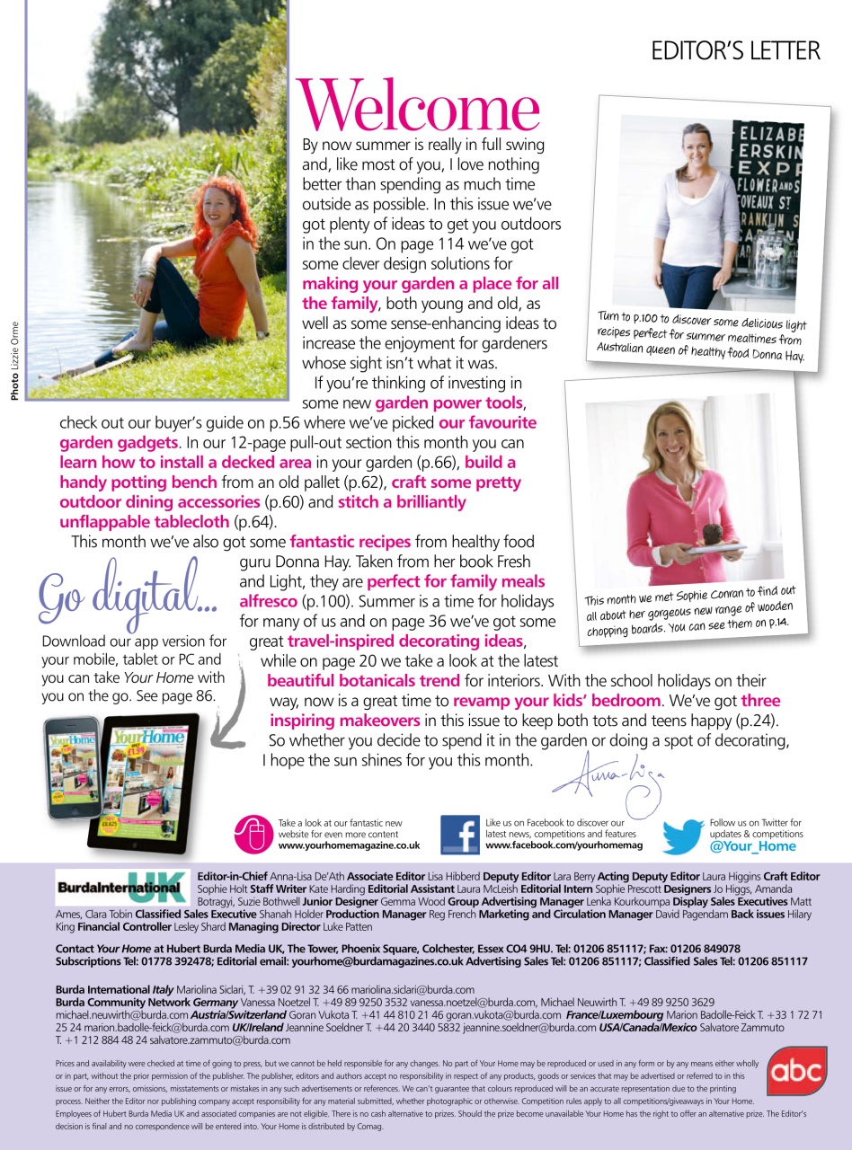 Your Home Magazine Preview Pages