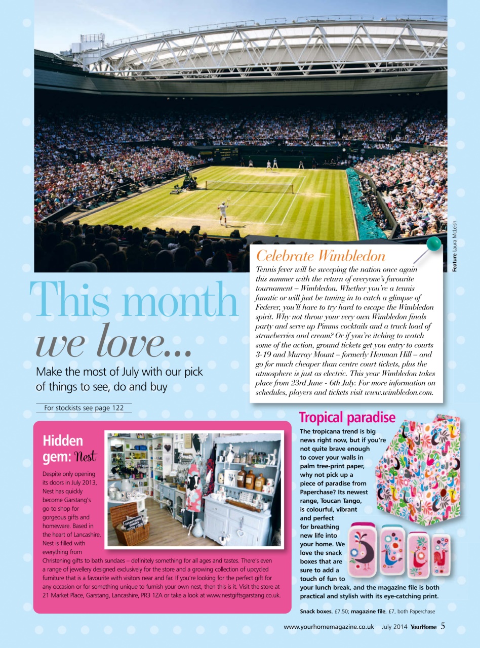 Your Home Magazine Preview Pages