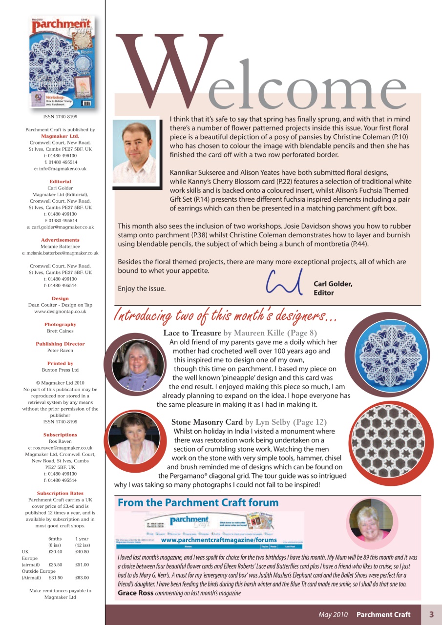 Parchment Craft Preview Pages