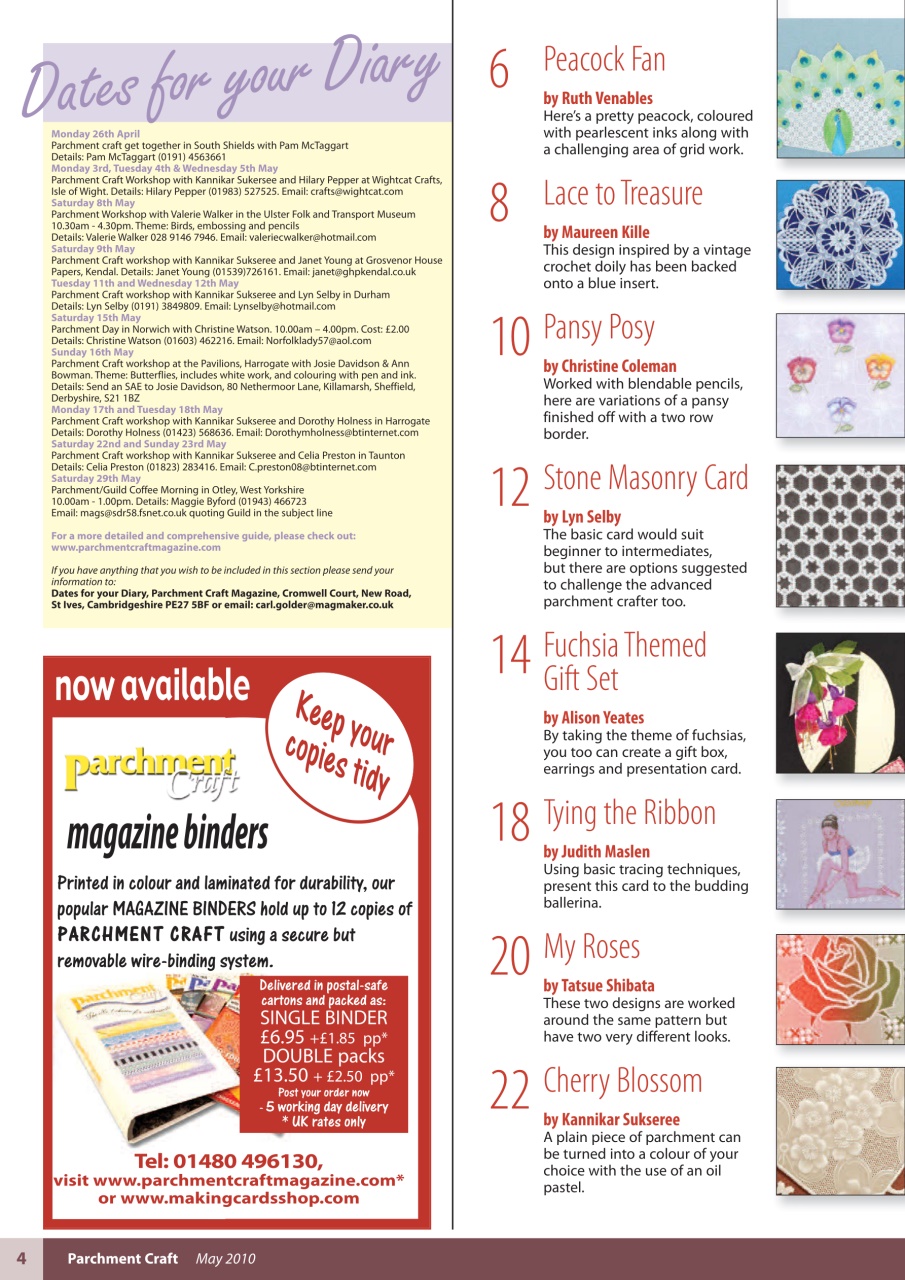 Parchment Craft Preview Pages